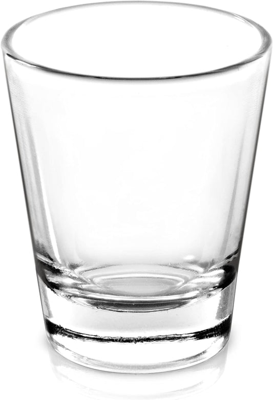 Classic Shot Glass, Plain Shot Glasses Perfect for Tequila and Whiskey, Reusable Measuring Shot Glass, Set of 1, 1.5 Oz.